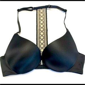 VS So Obsessed Rivet Back Black Bra